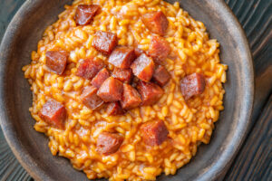 Tomaten-Chorizo-Risotto