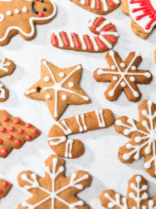 Lebkuchen-Kekse mit Ahornsirup