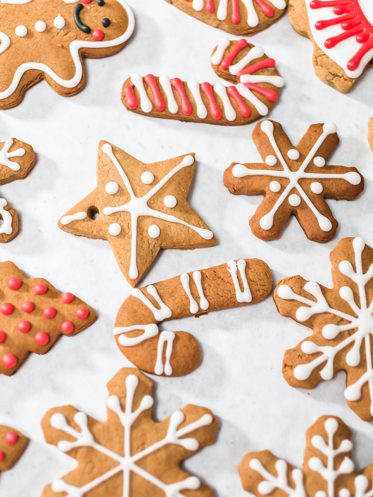 Lebkuchen-Kekse mit Ahornsirup