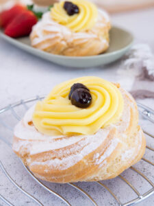 Italienische Brandteig-Kränze (Zeppole di San Giuseppe)